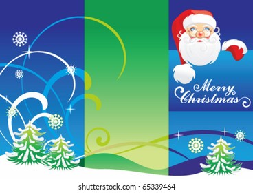 Background for new year and for Christmas
