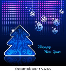 background for new year and for Christmas