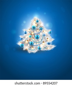 Background for new year and for Christmas