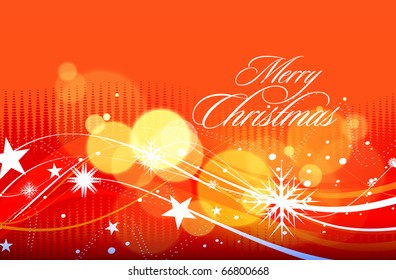 Background for new year and for Christmas, vector illustration