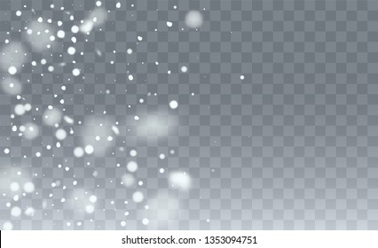 Background for New Year Greetings. Winter Holiday Illustration. Glitter Snowflakes Background. Fantasy  Snowstorm Illustration Design.