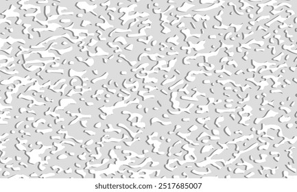 Fundo com ruído. Um padrão de formas abstratas. pequenas manchas na superfície branca. Ilustração vetorial. Um modelo para design criativo.