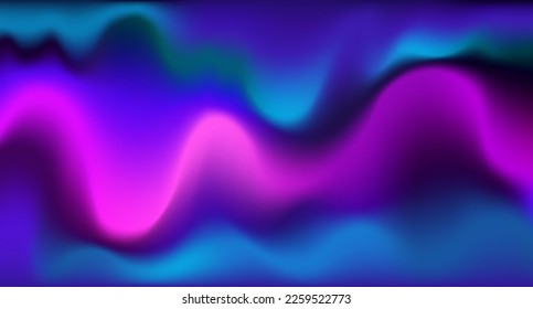 Background, northern lights, purple and blue shades, iridescent smoky backdrop for banners, posters or flyers, signage and business, advertising and websites, covers for social networks