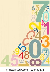 background numbers
