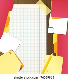 Background of an office stuff