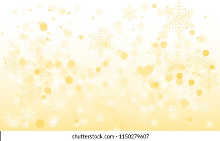 Background on a gold and white abstract backdrop with silk fabric. Happy New Year quote. Perfect for social media campaigns.
