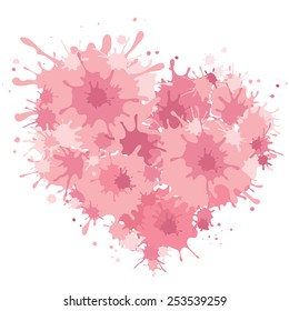 Background on Valentine's Day -- heart