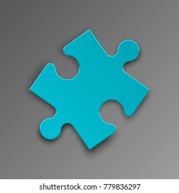 Background one piece puzzle pattern. Abstrect picture. Simple piece puzzle wallpaper template. Vector banner presentation picture.
