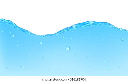 Set Translucent Water Splashes Drops Light Stock Vector (Royalty Free ...