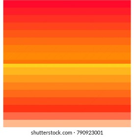 The background is orange. abstraction