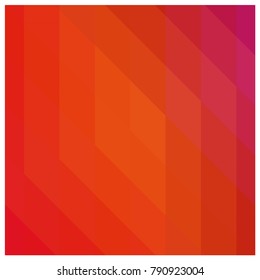 The background is orange. abstraction