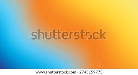 background orange, blue, yellow modern