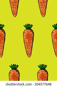 Background of orange carrots