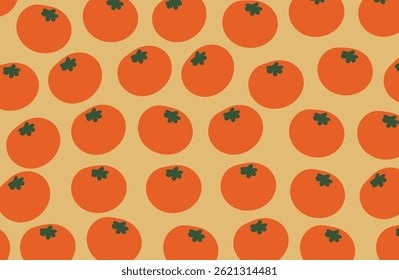 Background orange fruit retro unique design