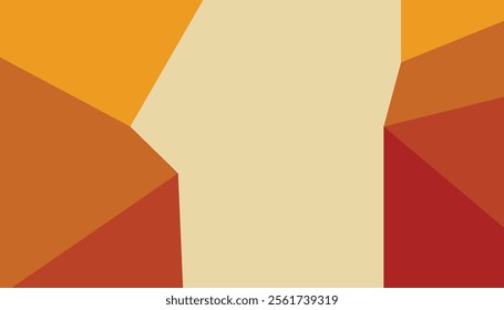 Background orange unique design abstract