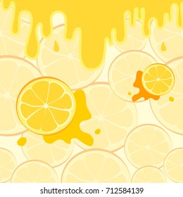 background with orange, vector