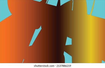 background with orange, yellow and blue pattern