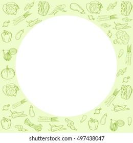 Background with organic food icon set.organic vegetables.
carrots, cabbage, cucumber, beets, pumpkin, eggplant, peppers

