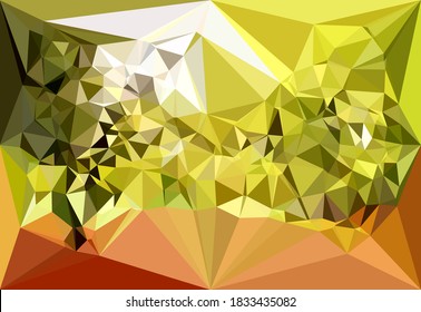 Background with origami triangles. low poly style. future background for various purposes and packaging