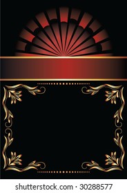 Background with ornament