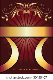 Background with ornament