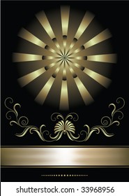 Background with ornament