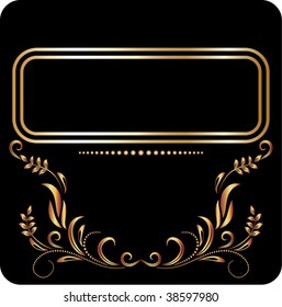 Background with ornament