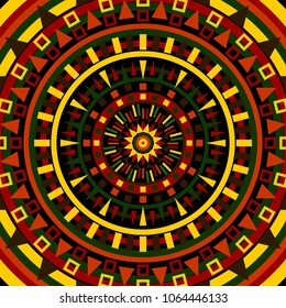 background with ornament in ethnic style 