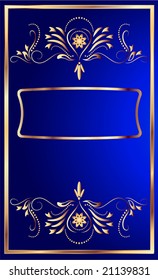 Background with ornament for various design artwork