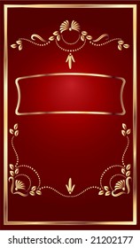 Background with ornament for various design artwork