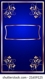 Background with ornament for various design artwork
