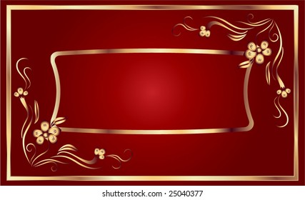 Background with ornament for various design artwork