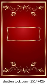 Background with ornament for various design artwork