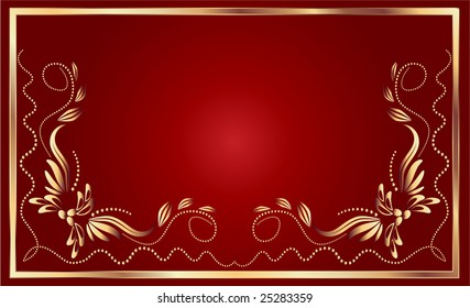 Background with ornament for various design artwork