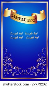 Background with ornament for various design artwork