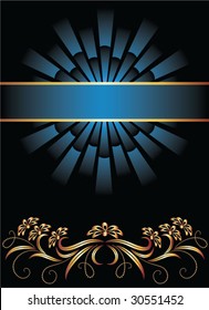 Background with ornament for various design artwork