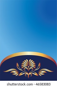 Background with ornament for various design artwork