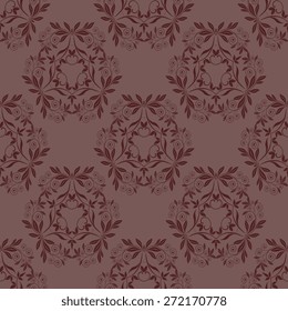 Background with ornament. Wallpaper pattern