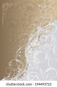 Background ornamental diagonal design