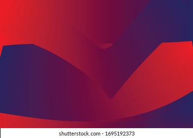 The background is over a gradient color stretching mixed with dark blue and red