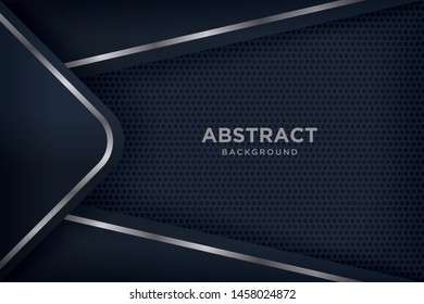 Background overlap layer with silver line.