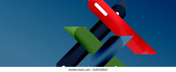 Background overlapping lines. Dynamic lines abstract wallpaper. Straight lines composition vector illustration for wallpaper banner background or landing page