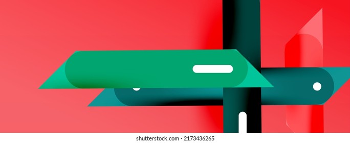 Background overlapping lines. Dynamic lines abstract wallpaper. Straight lines composition vector illustration for wallpaper banner background or landing page