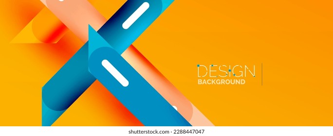 Background overlapping lines. Dynamic lines abstract wallpaper. Straight lines composition vector illustration for wallpaper banner background or landing page