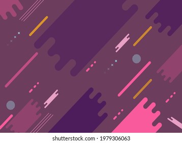 A background of overlapping shapes and beautiful colors