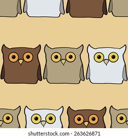 background with owls
