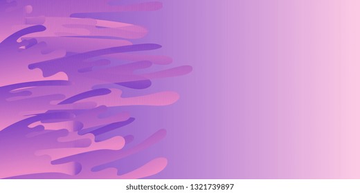 Background. Paint drips drawn horizontally. Abstract background for postcards and flyers. Vector graphics