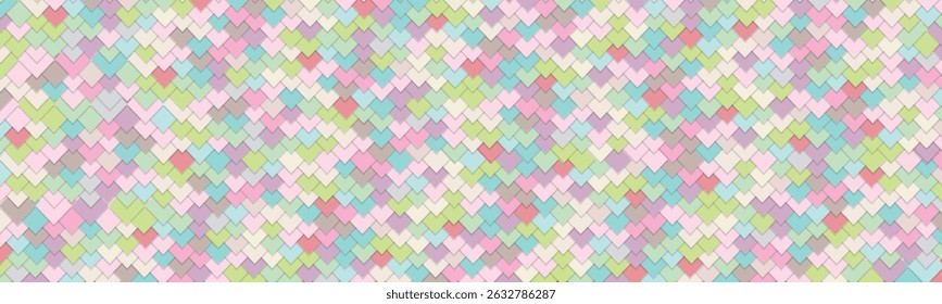 background panorama in pastel colors. Vector