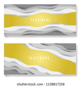 Background paper cut 3D texture abstract  concept layers, template poster, banners, flyers, website, design branding, covers. Vector illustration emblem isolated