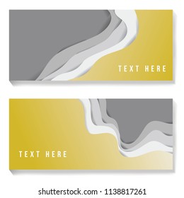Background paper cut 3D texture abstract  concept layers, template poster, banners, flyers, website, design branding, covers. Vector illustration emblem isolated